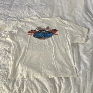 Chevrolet Chevelle white graphic tee